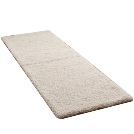 พรม MJHOMEDESIGNS BEDSIDE CARPET 78 ขนาด 80*150 ซม. น้ำตาล NO.2_0